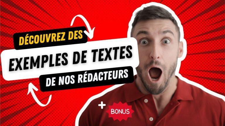 exemple texte rédacteur web freelance madagascar