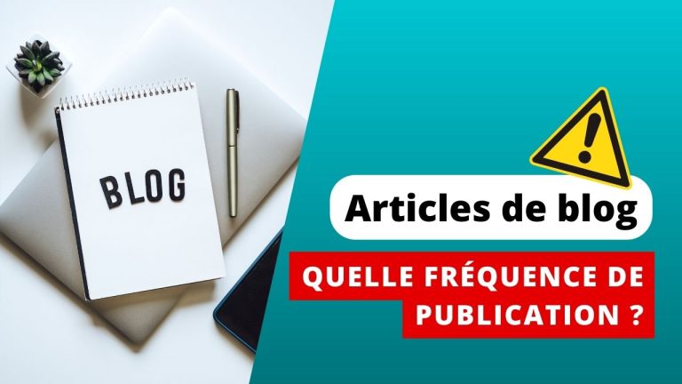 fréquence publication articles de blog