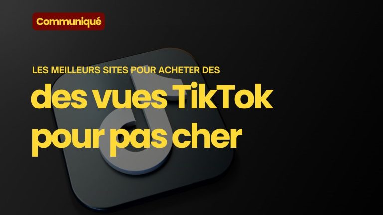 Meilleurs sites pour acheter des vues TikTok pas cher en France