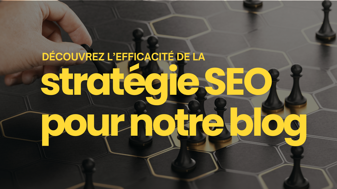 stratégie SEO pour notre blog