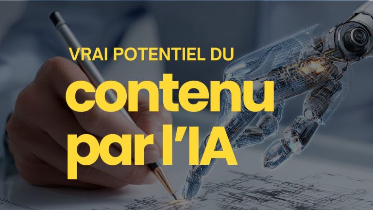 Le vrai potentiel du contenu généré par l'IA pour le référencement opportunité ou risque