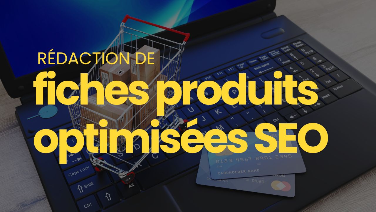 redaction fiches produits optimisées SEO